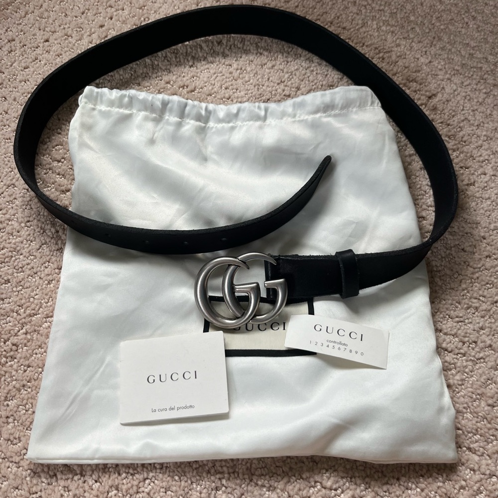 Gucci belt size 75